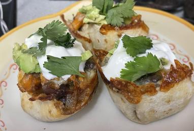 Sweet Potato and Black Bean Taco Cups Photo 1