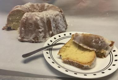 Lemon Buttermilk Pound Cake with Aunt Evelyn's Lemon Glaze Photo 1