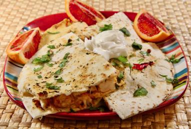 Shrimp Quesadillas with Cilantro and Lime Photo 1