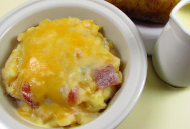 Cheesy Ham and Hash Brown Casserole Photo 1