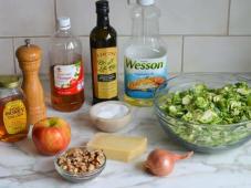 Brussels Sprout Salad with Apples, Walnuts & Parmesan Photo 2