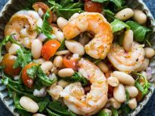 Shrimp, Arugula, White Bean and Cherry Tomato Salad Photo 5