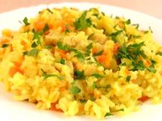 Rice with Chicken Fillet, Carrot and Onion Photo 10