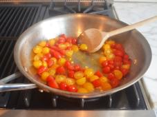 Broiled Feta with Garlicky Cherry Tomatoes & Capers Photo 4