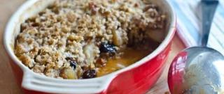 Pear & Dried Cherry Crisp with Walnut Streusel Photo