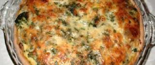 Shrimp, Crab, and Broccoli Quiche Photo