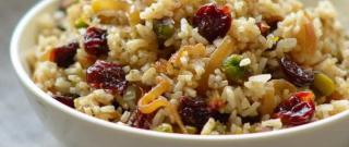 Rice Pilaf with Caramelized Onion, Orange, Cherry & Pistachio Photo