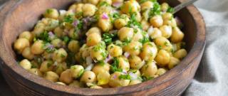 Chickpea & Red Onion Salad Photo