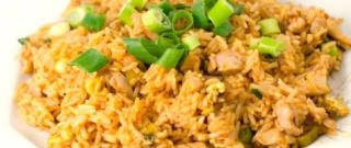 Rice with Chicken Fillet, Carrot and Onion Photo