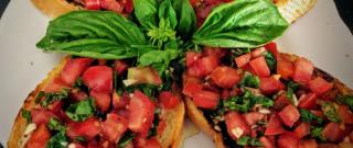 Tomato & Basil Bruschetta Photo