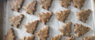 Peanut Butter and Banana Dog Biscuits Photo