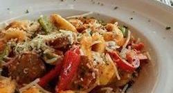 Tortellini with Sausage and Peppers Photo