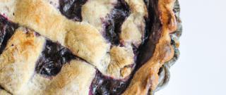 Creamy Blueberry Pie Photo