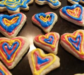 Shortbread Cookies with Royal Icing Photo