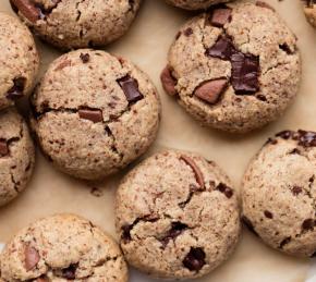 Chocolate Chunk Cookies with Walnuts Photo