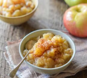 Chunky Homemade Applesauce Photo