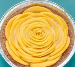 Mango Tart with Coconut Cream Photo