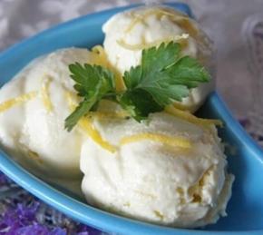 Olive Oil Ice Cream Photo