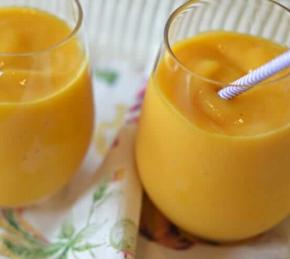 Peach Mango Smoothies Photo