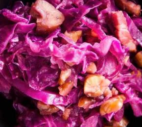 Red Cabbage with Chestnuts Photo