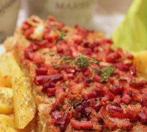 Minced Meat Terrine with Cabbage Photo