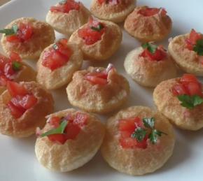 Indian Panipuri with Tomatoes Photo