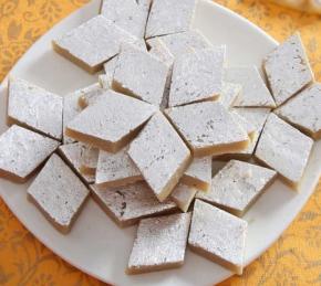 Indian Recipe -  Kaju Katli Photo