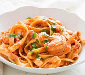 Shrimp Pasta Photo