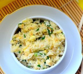 Japanese Rice with Garlic Photo