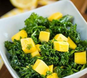 Mango Kale Salad Photo