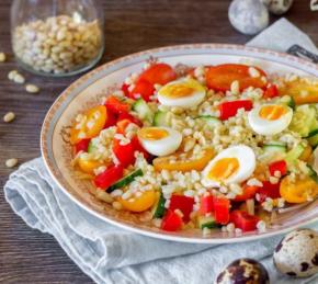 Salad with Bulgur and Vegetables Photo