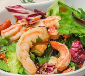 Shrimp Salad with Lime Dressing Photo