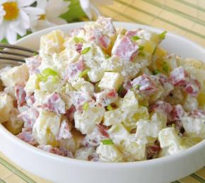 Potato Salad with Cheese Photo