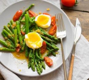 Warm Salad with Asparagus Photo