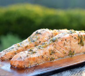 Cedar Planked Salmon Photo