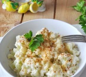 Cauliflower with Cream Dressing Photo