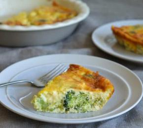 Crustless Broccoli Quiche Photo