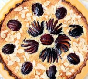 Plum and Frangipane Tart Photo