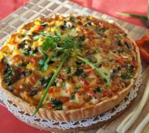 Vegetable Quiche Photo