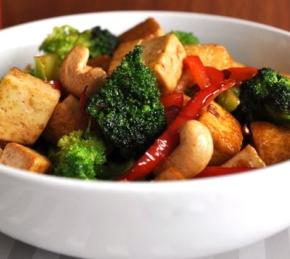 Vegetarian Stir Fry Recipe with Tofu Photo