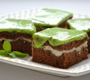 Mint Brownies Photo