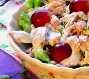 Chicken Salad with Grapes Photo