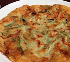 Korean Pancakes with Vegetables Photo