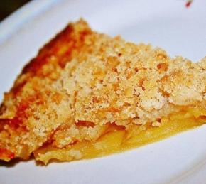 Apple Crisp Pie with Orange Juice Photo