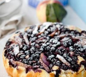 Apple Pie with Bilberry Photo