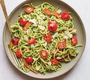 Zucchini Pesto Pasta Photo