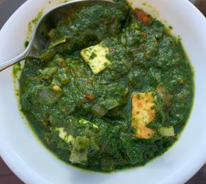 Authentic Saag Paneer Photo