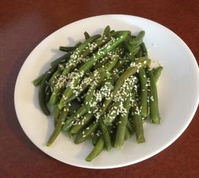 Japanese-Style Sesame Green Beans Photo