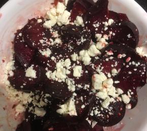 Roasted Beets with Feta Photo