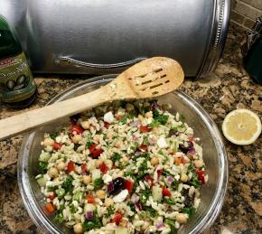 Greek Orzo Salad Photo